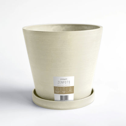 Simpli Zenpots 20cm Pot with Catch Plate