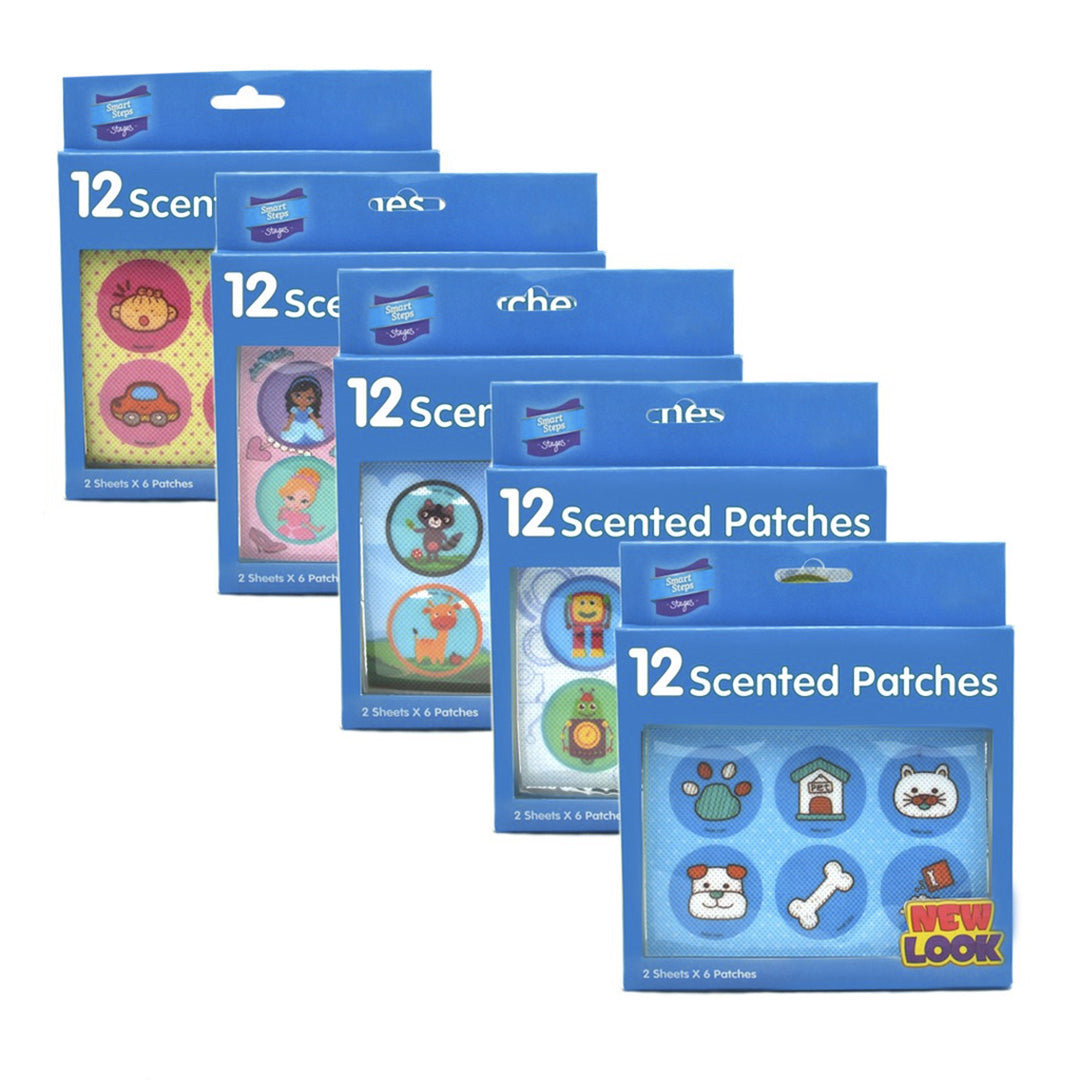 Smart Steps Anti-Mosquito Scented Patches (12 Patches)