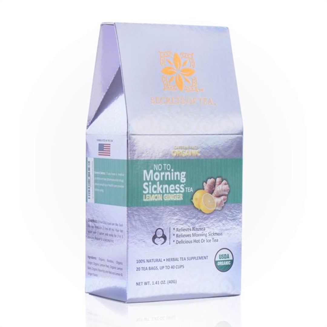 Secrets of Tea No to Morning Sickness Lemon Ginger Tea