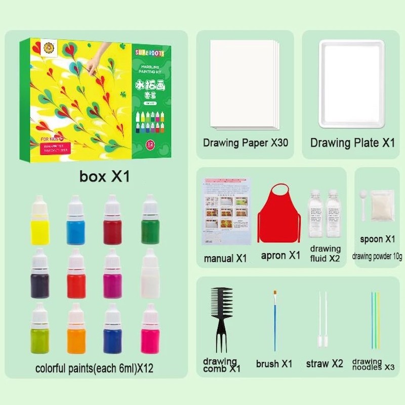 Superdots Marbling Kit