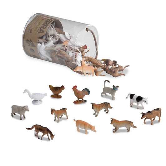 Terra Toys Farm Animals in a Tube