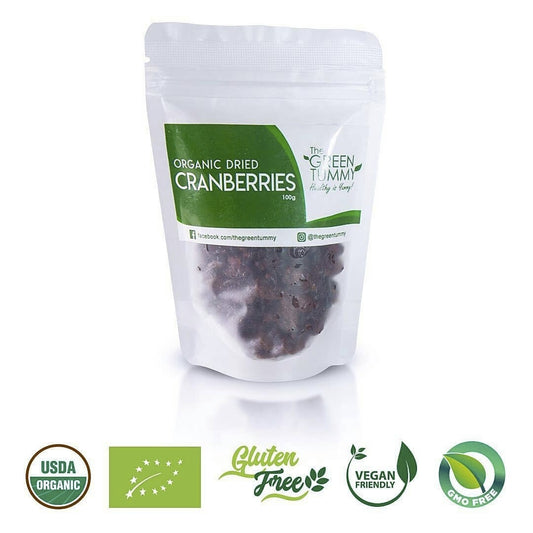 The Green Tummy Dried Cranberries (100g)