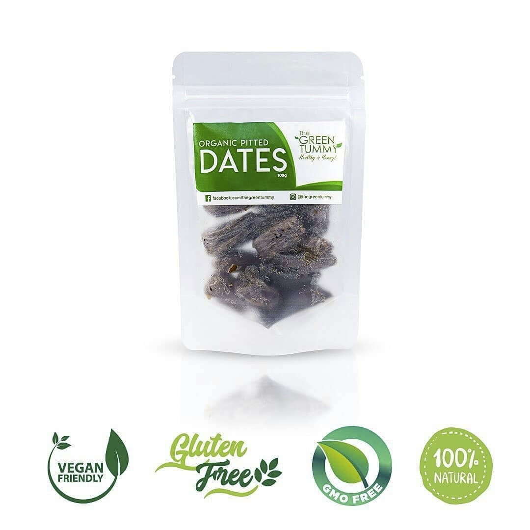 The Green Tummy Pitted Dates (100g)