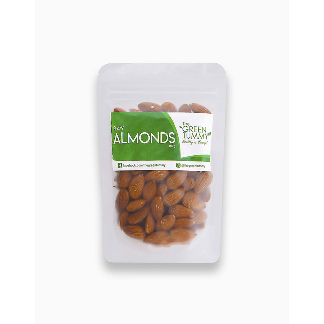 The Green Tummy Raw Almonds (100g)