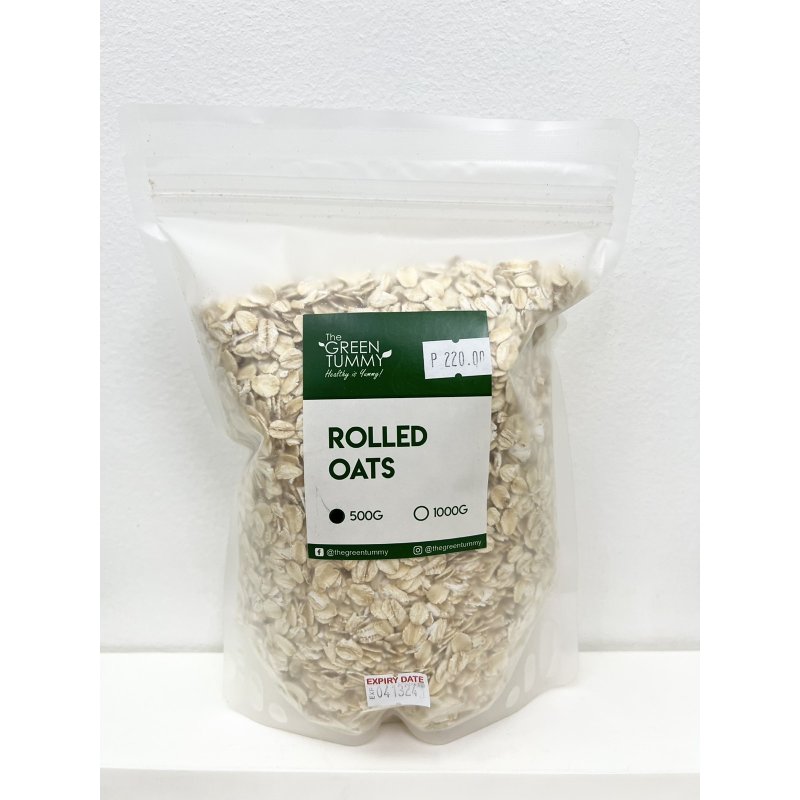 The Green Tummy Rolled Oats (500g)