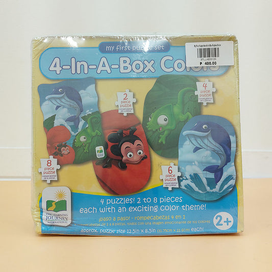 The Learning Journey My First Puzzle Set 4-in-a-Box Colors
