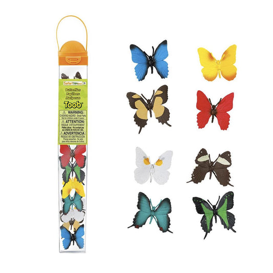 Toobs and Safariology Toys: Butterflies