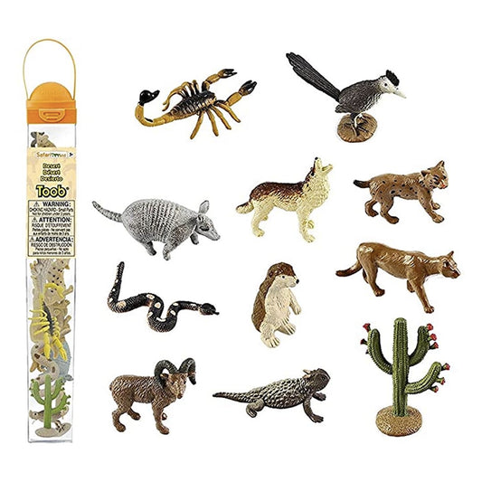 Toobs and Safariology Toys: Desert