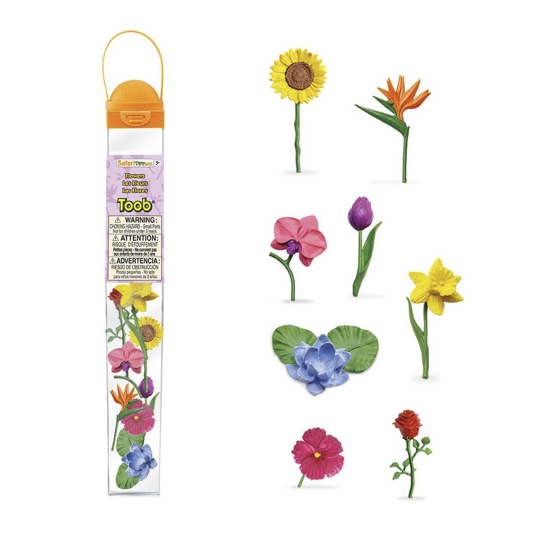 Toobs and Safariology Toys: Flowers