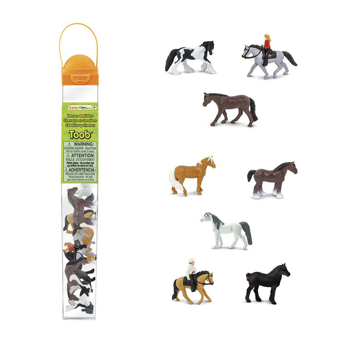 Toobs and Safariology Toys: Horses and Riders