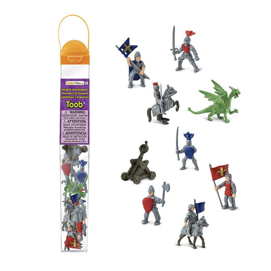 Toobs and Safariology Toys: Knights and Dragons