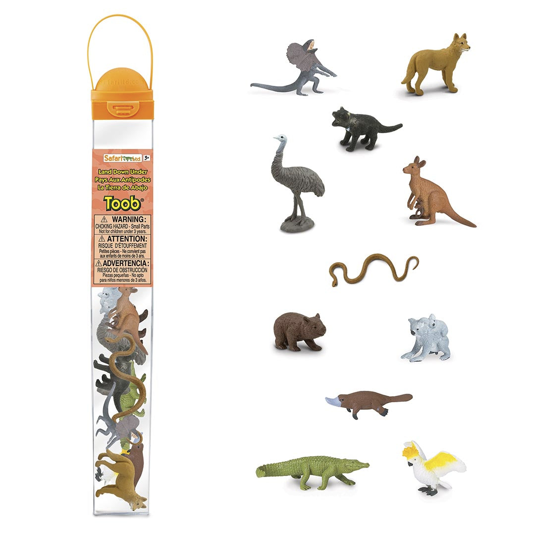 Toobs and Safariology Toys: Land Down Under