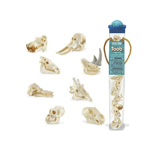 Toobs and Safariology Toys: Mammal Skulls