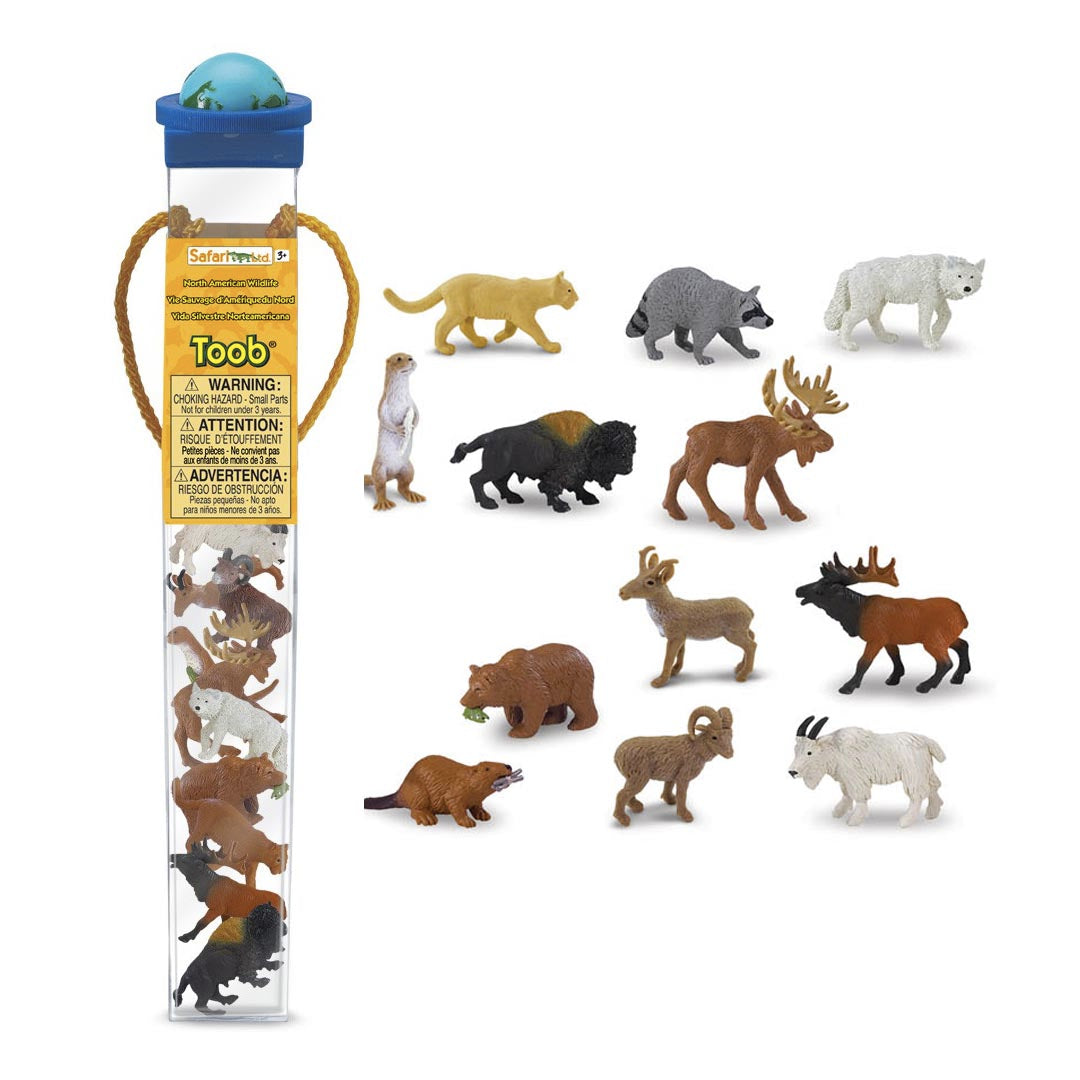 Toobs and Safariology Toys: North American Wildlife