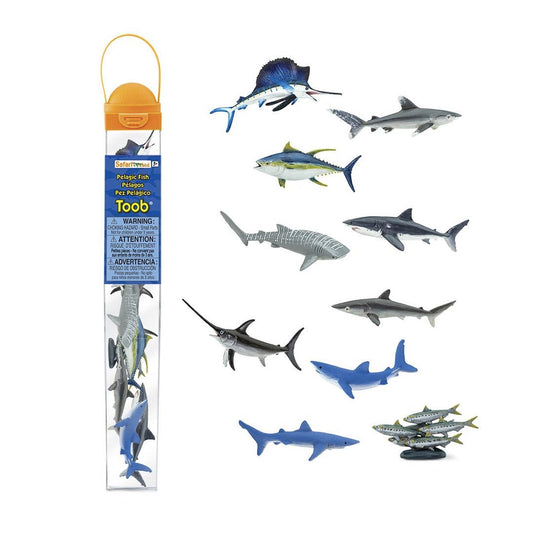 Toobs and Safariology Toys: Pelagic Fish