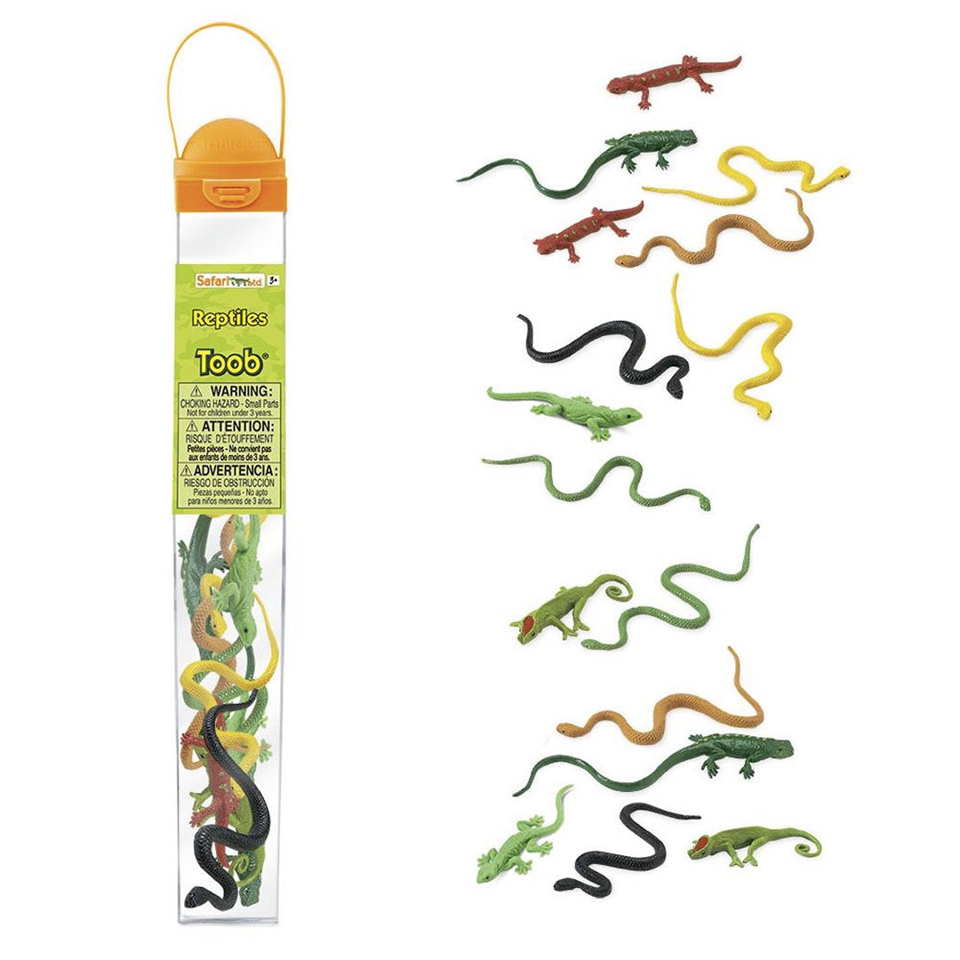 Toobs and Safariology Toys: Reptiles