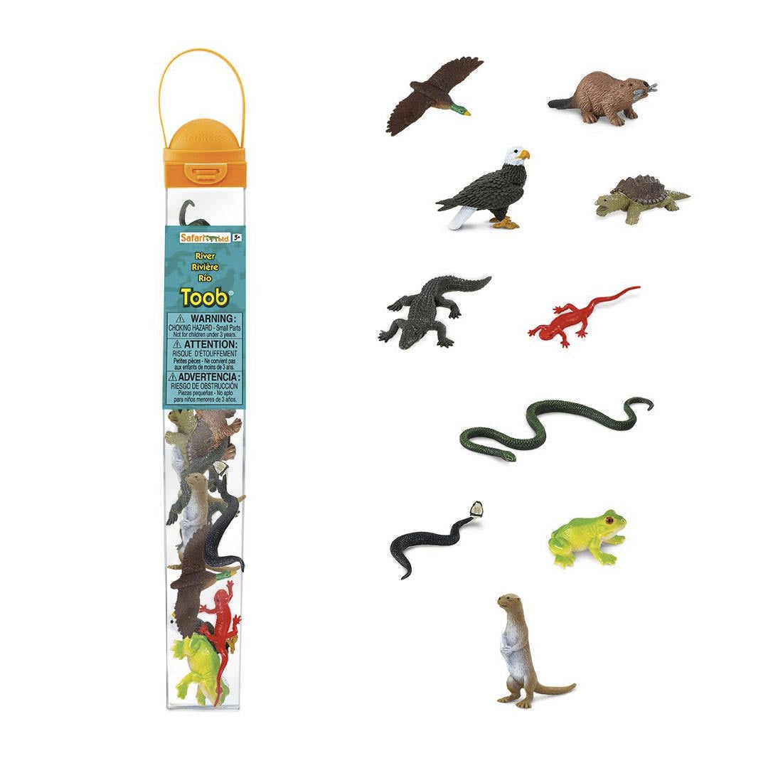 Toobs and Safariology Toys: River