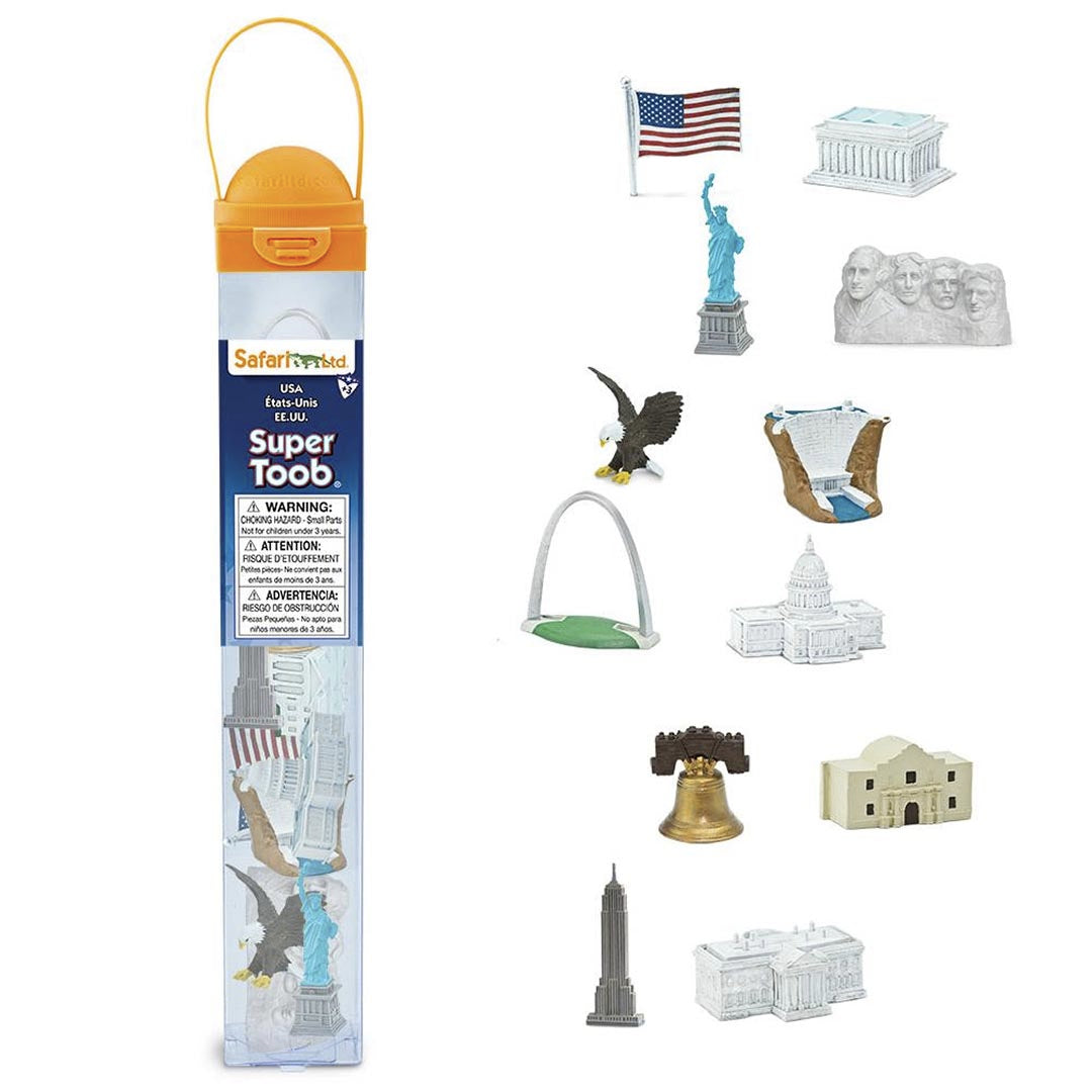 Toobs and Safariology Toys: USA