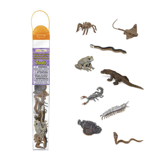 Toobs and Safariology Toys: Venomous Creatures