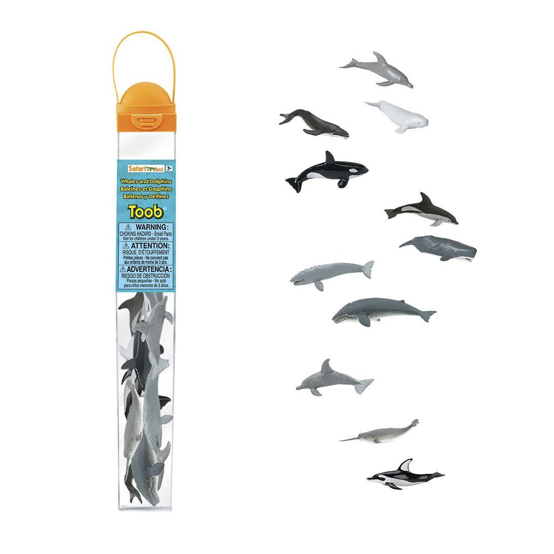 Toobs and Safariology Toys: Whales and Dolphins