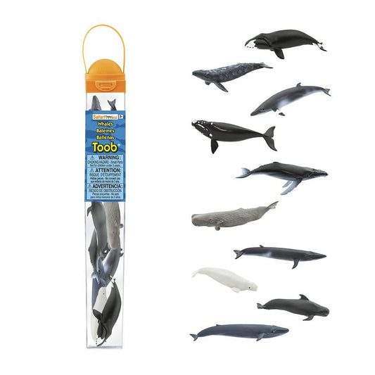 Toobs and Safariology Toys: Whales