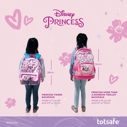 Totsafe Disney Princess Back 2 School Collection - More Than a Rainbow - Trolley Backpack