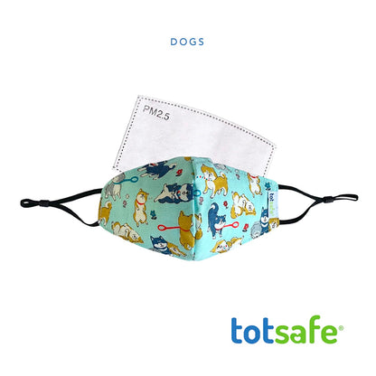 Totsafe Essential Lifestyle Mask Bundle (1 Mask + 23pcs PM2.5 Filters)