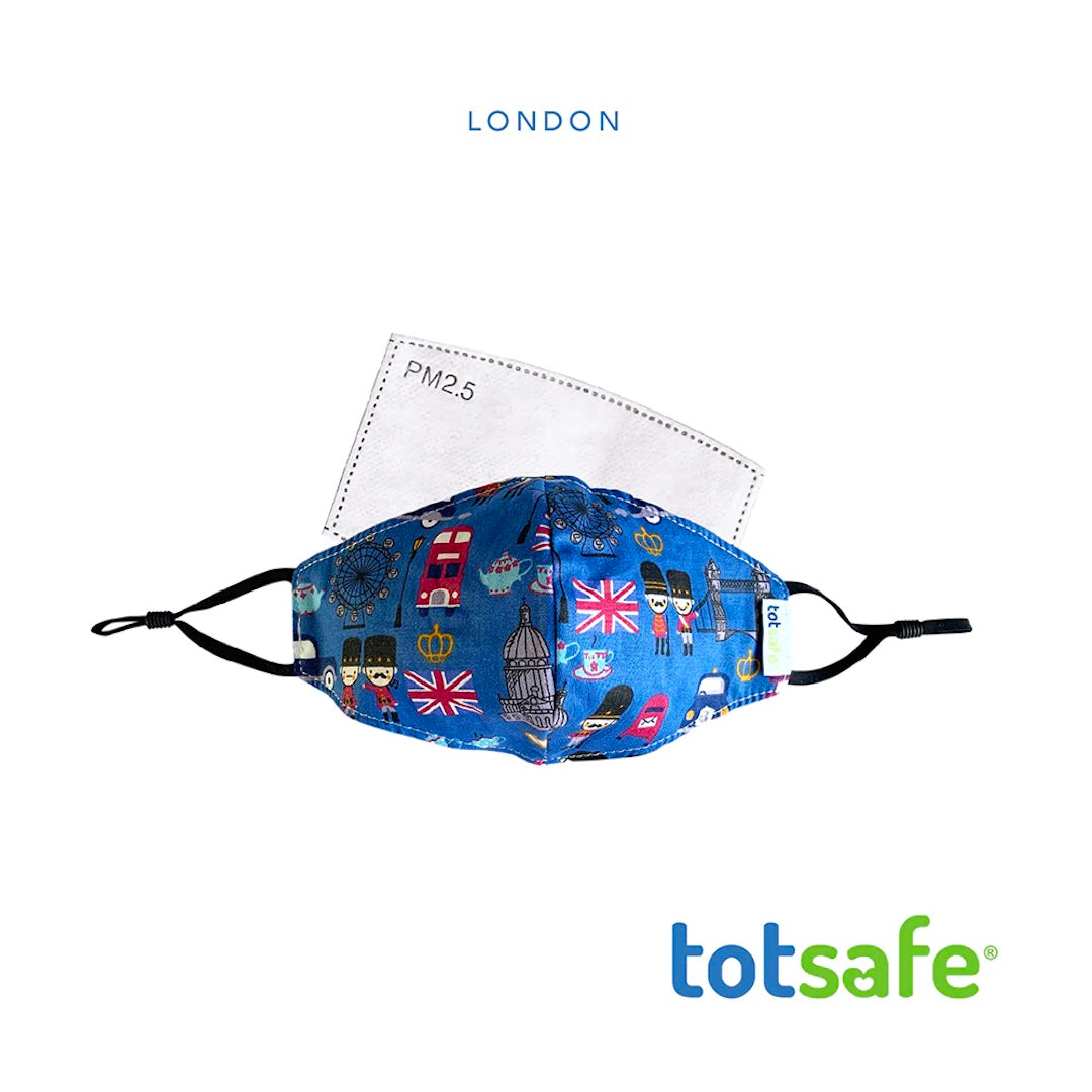 Totsafe Essential Lifestyle Mask Bundle (1 Mask + 23pcs PM2.5 Filters)