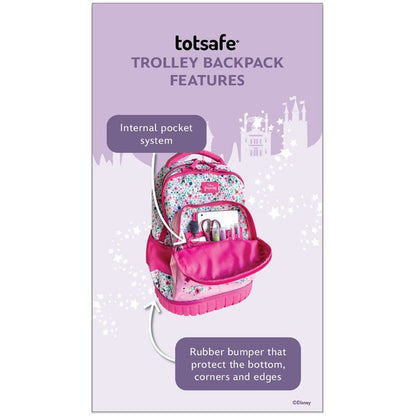 Totsafe Disney Back 2 School Collection - Mickey Sports - Trolley Backpack