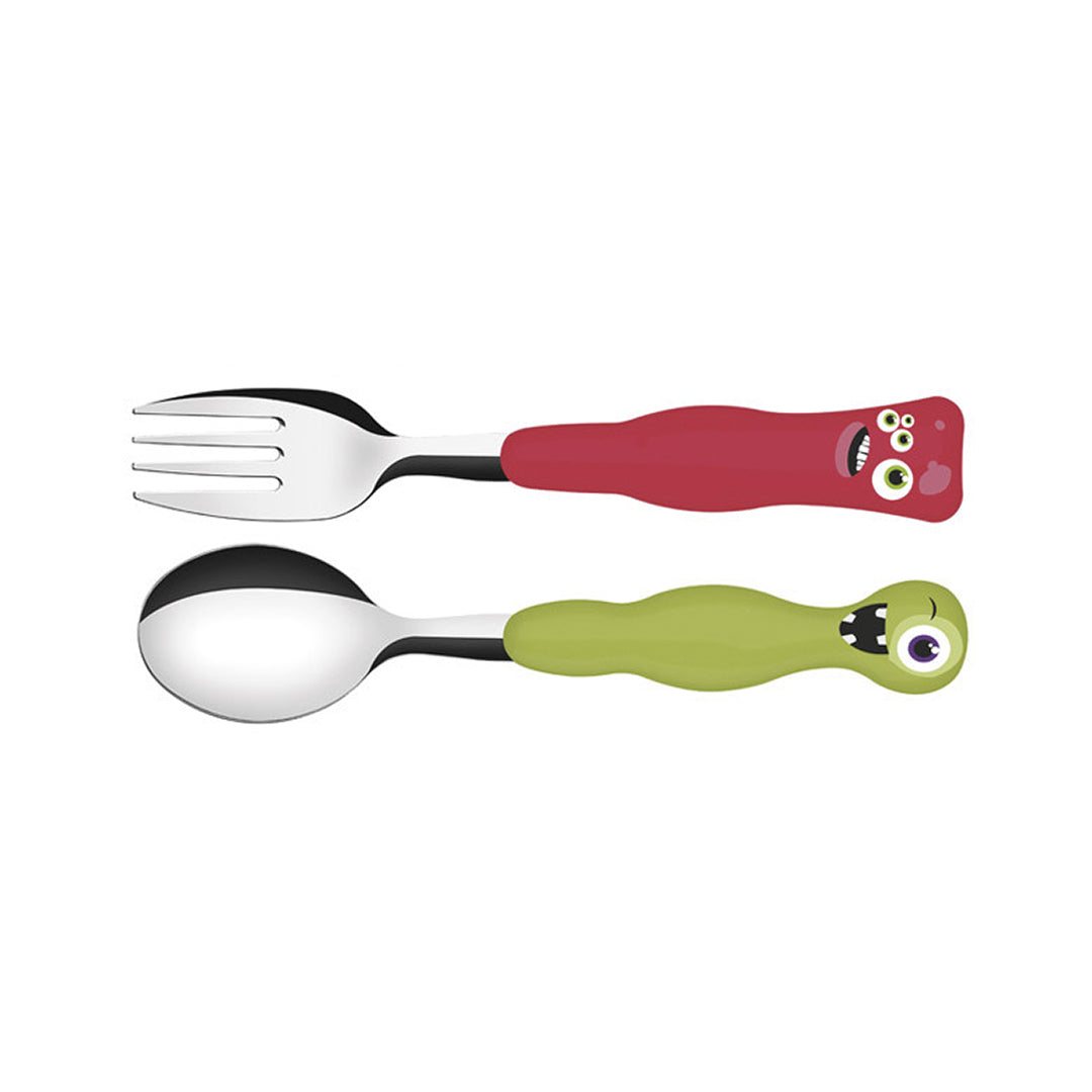 Tramontina Monster Kids 2-Piece Cutlery Set