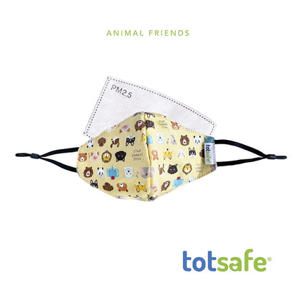 Totsafe Essential Lifestyle Mask Bundle (1 Mask + 23pcs PM2.5 Filters)