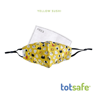 Totsafe Essential Lifestyle Mask Bundle (1 Mask + 23pcs PM2.5 Filters)