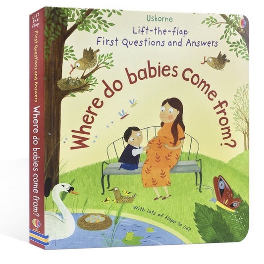 Little Fat Hugs Usborne Lift-the-Flap Where Do Babies Come From?