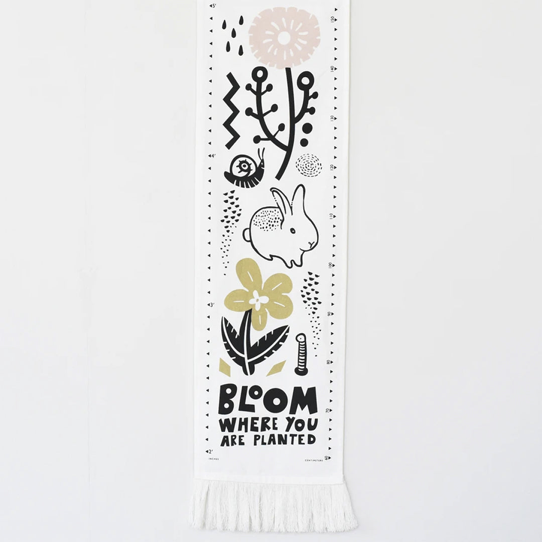 Wee Gallery Bloom Growth Chart - Garden Animals