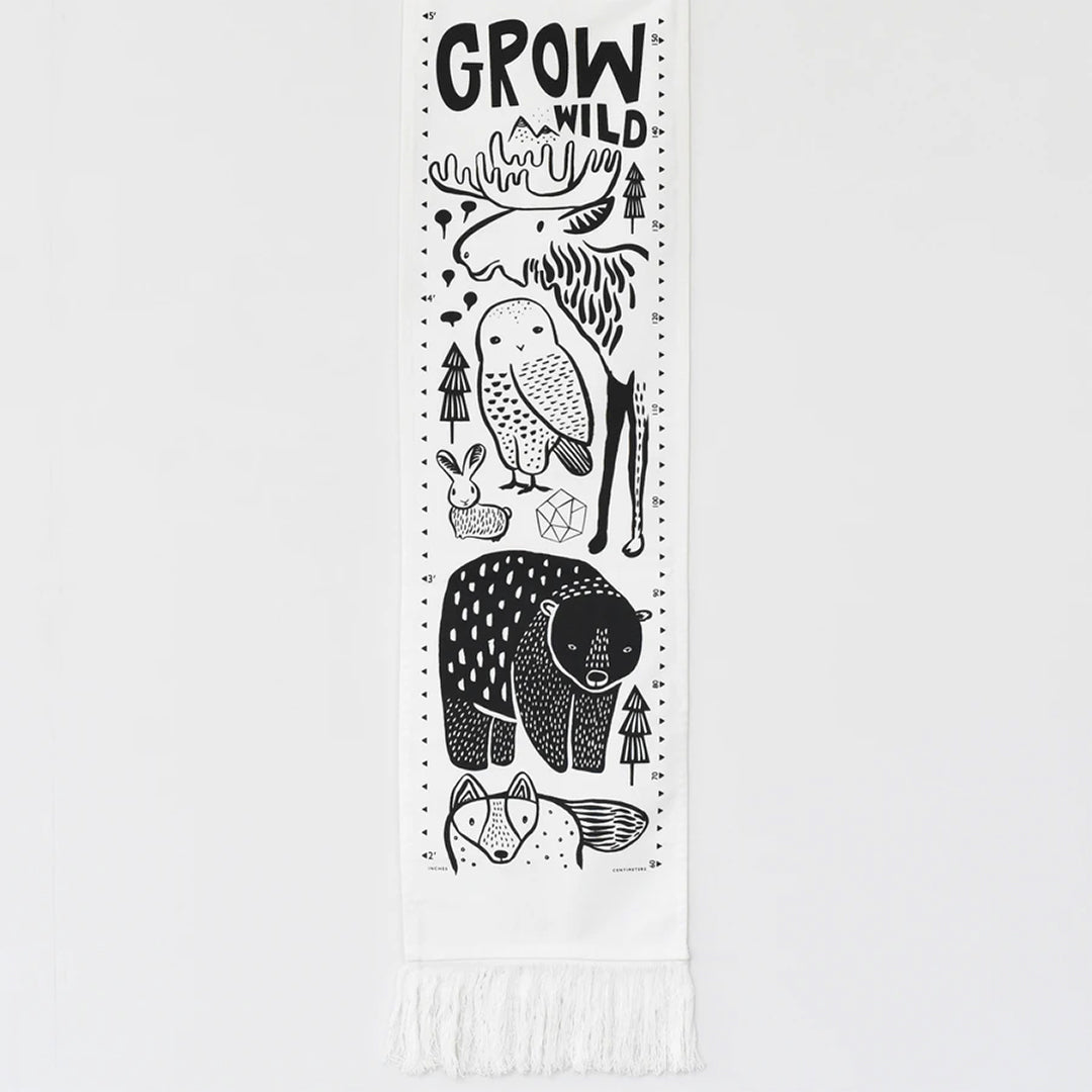 Wee Gallery Bloom Growth Chart - Nordic Animals