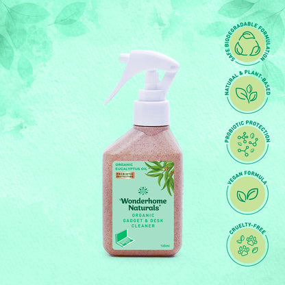 Wonderhome Natural Organic Desk and Gadget Cleaner (165ml)
