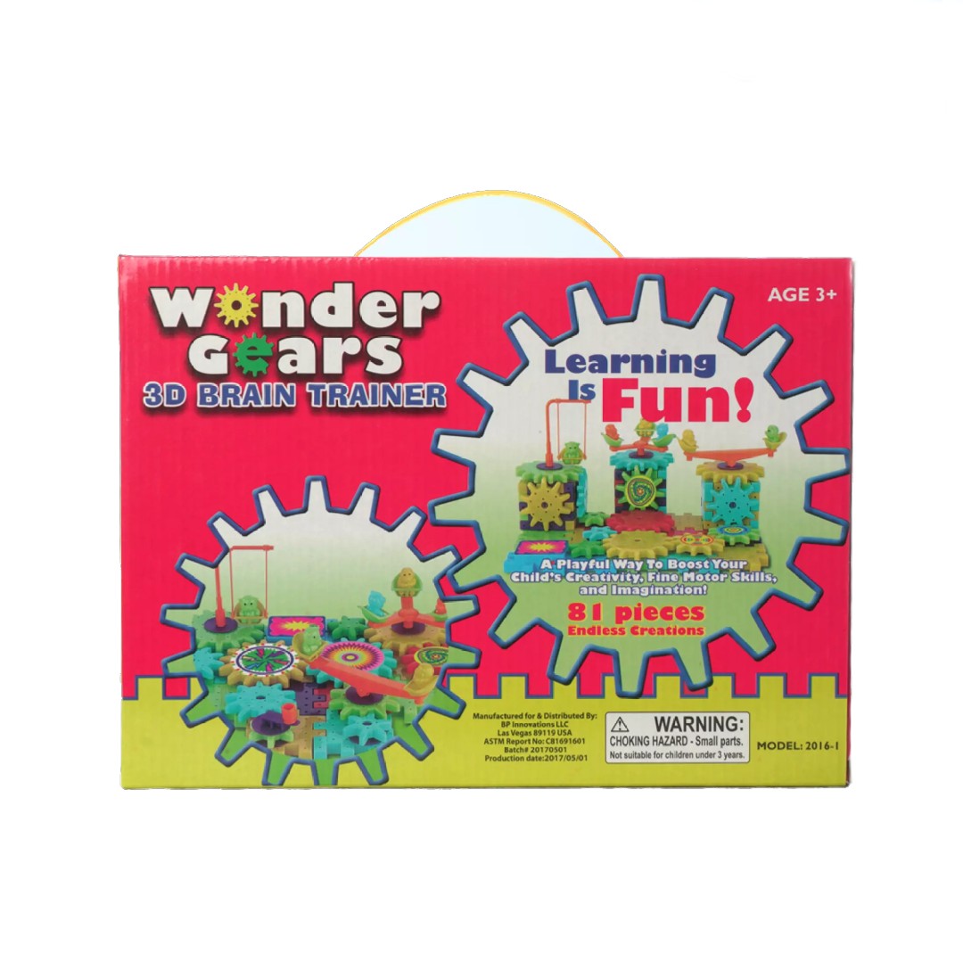 Wonder Gears 3D Brain Trainer (81-piece set)