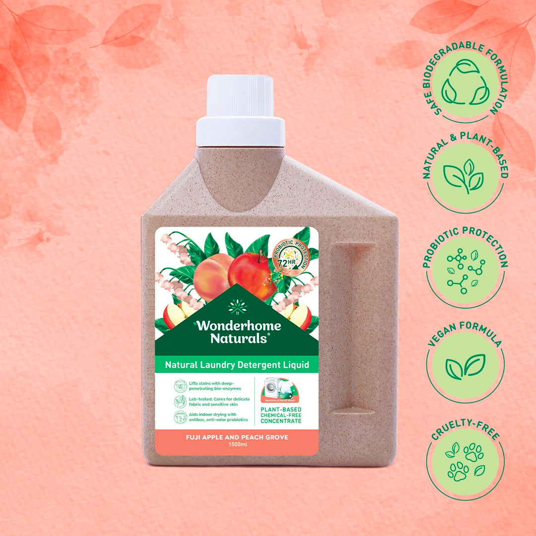 Wonderhome Natural Liquid Laundry Detergent (1.5ml)