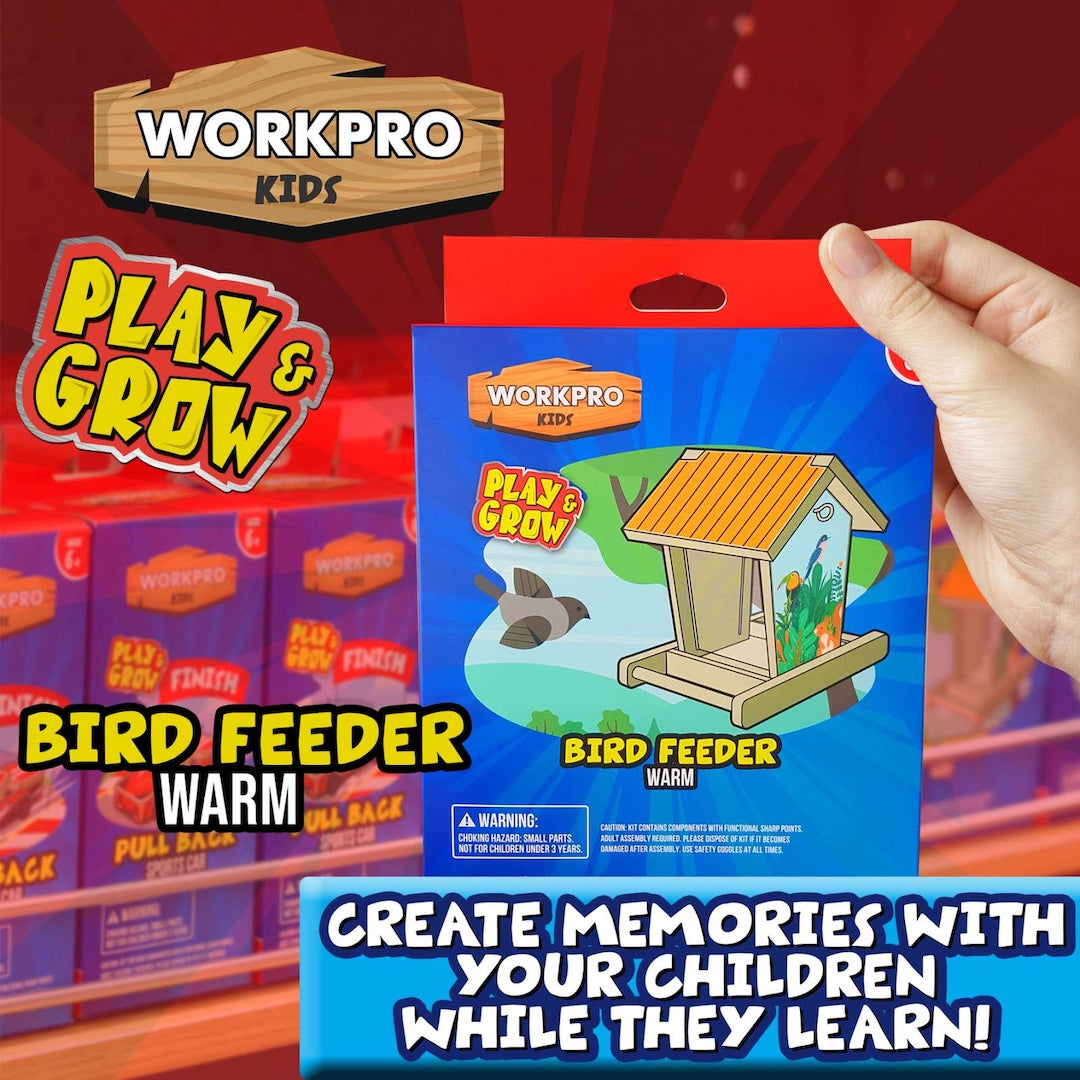 WORKPRO KIDS Warm Bird Feeder