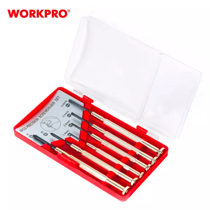 WORKPRO 6-Piece Precision Screwdriver Set