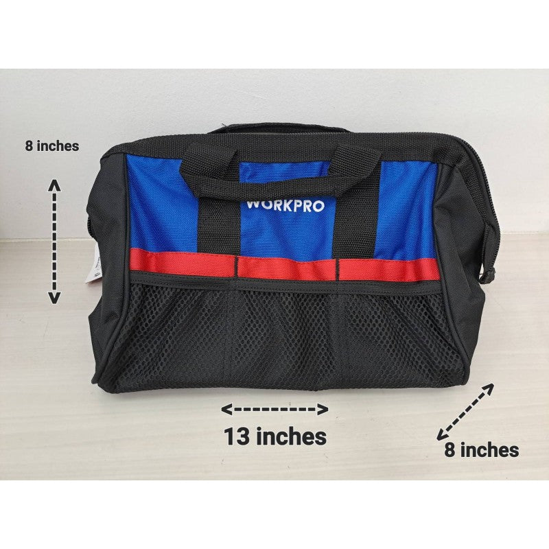 Workpro 460mm (18") Close Top Wide Mouth Storage Bag