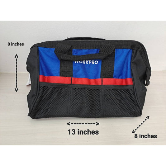 Workpro 460mm (18") Close Top Wide Mouth Storage Bag