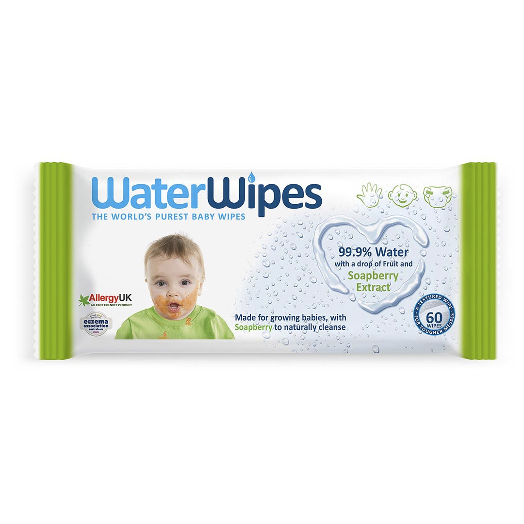 WaterWipes Soapberry Baby Wipes (60pk)