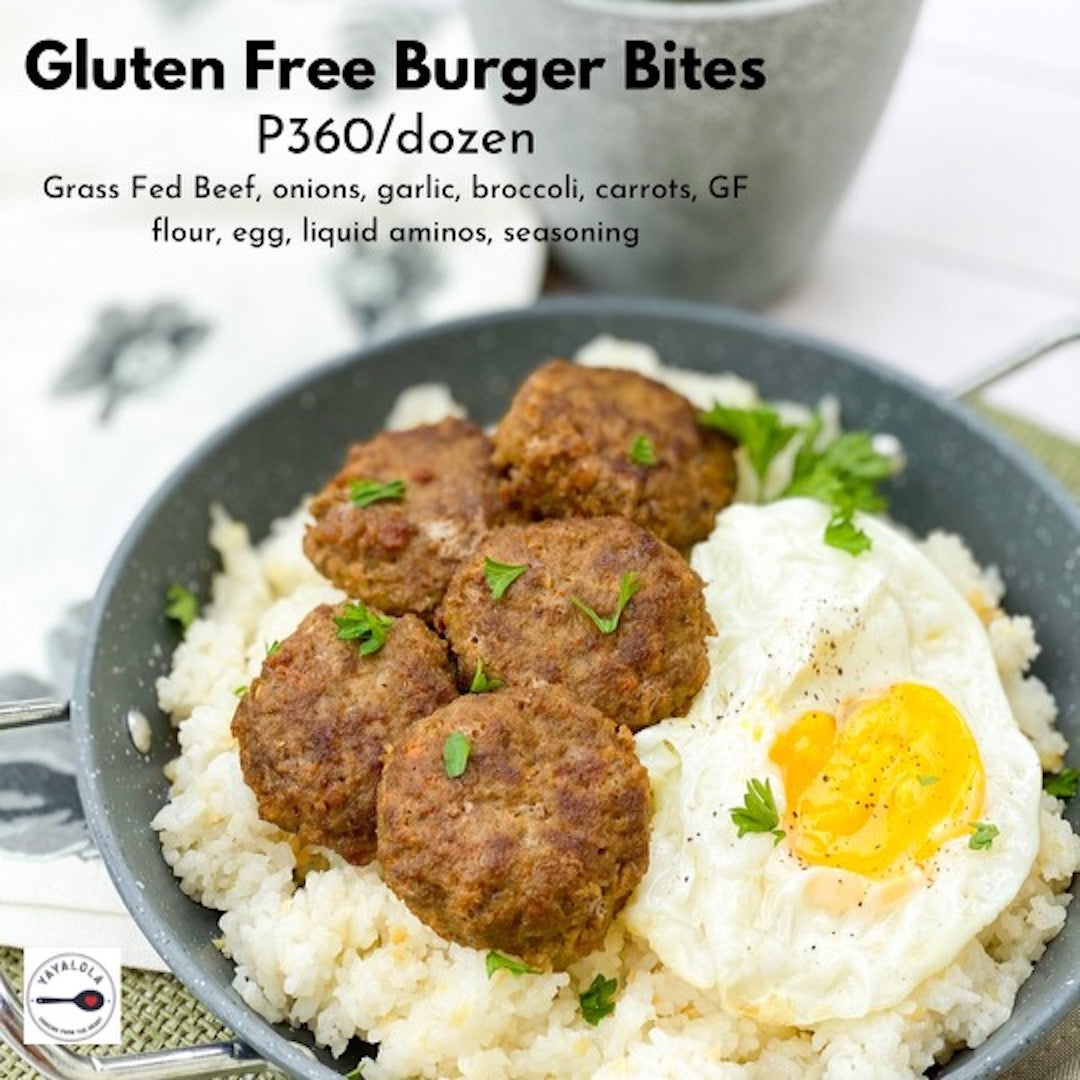 Yaya Lola Gluten Free Burger Bites (1 dozen)