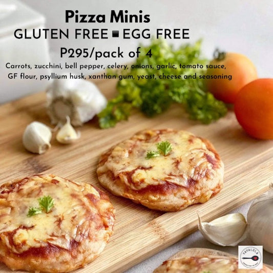 Yaya Lola Gluten Free Pizza Minis (Pack of 4)