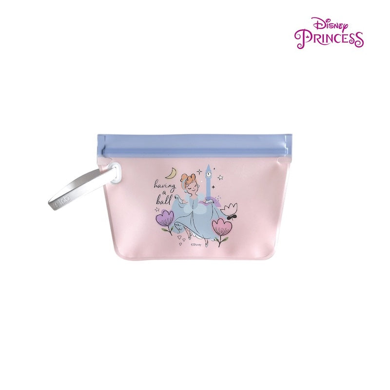 Zippies Lab Disney Princess Charmers Medium Standup Bag with Wristlet