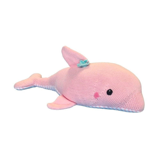 Zubels Hand-Knit Dolls - Dolly the Dolphin