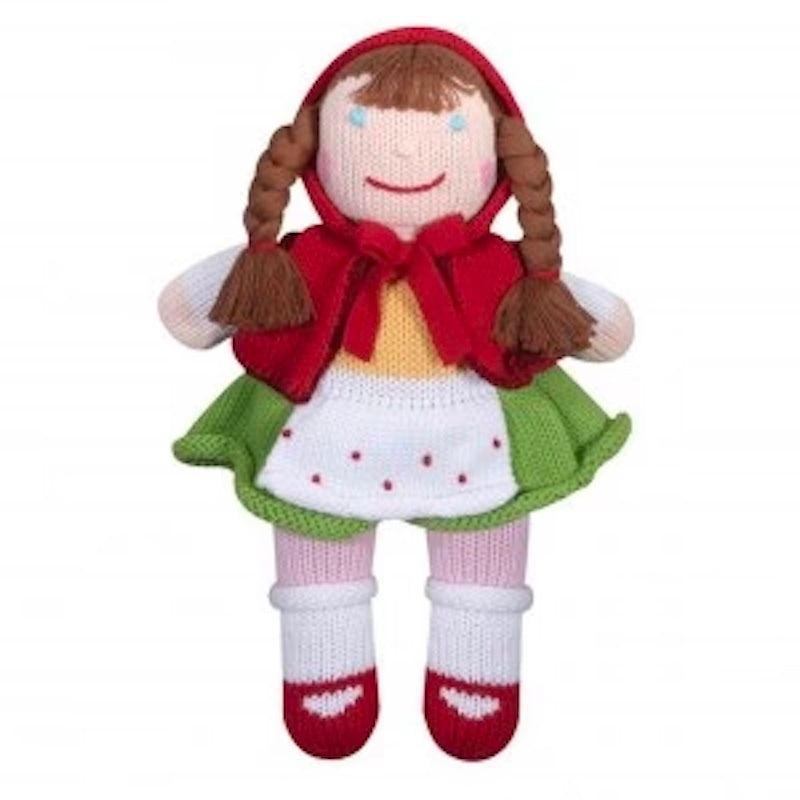 Zubels Hand-Knit Dolls - Ruby with a Little Red Hood