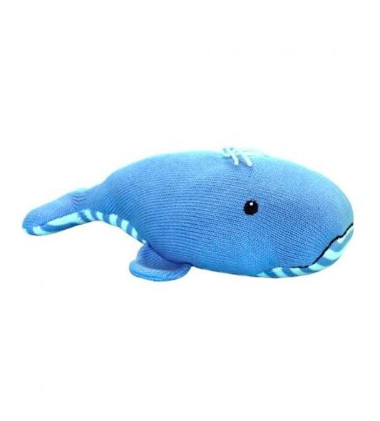 Zubels Hand-Knit Dolls - Wally the Whale