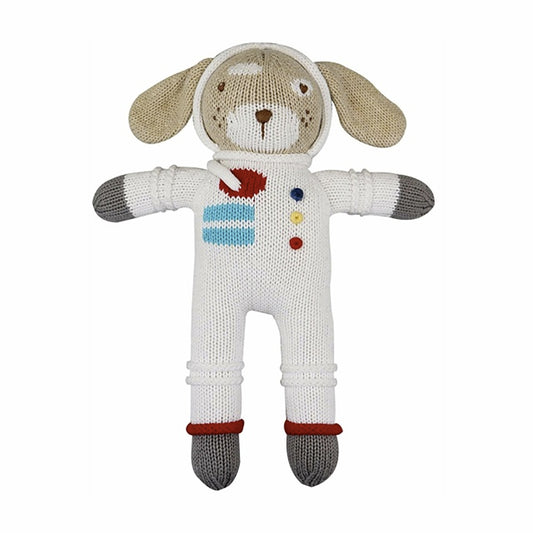 Zubels Hand-Knit Dolls - Cosmos the Space Dog